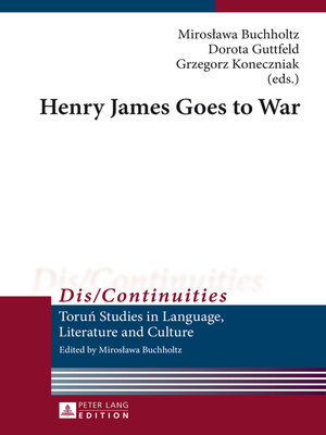 cover image of Henry James Goes to War